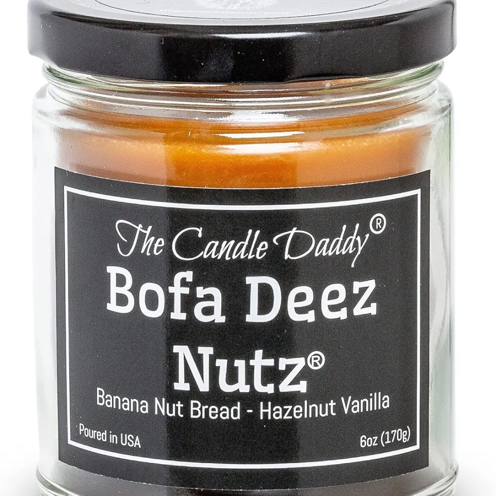 Banana Nut Bread Hazelnut Candle For People Who Giggle At Deez Nut Jokes