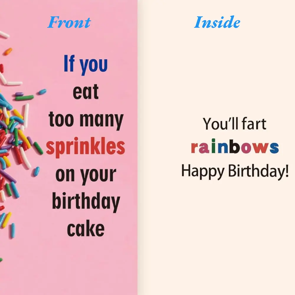 Epic Birthday Card for Men and Women Who Aren't Afraid to Laugh at Themselves