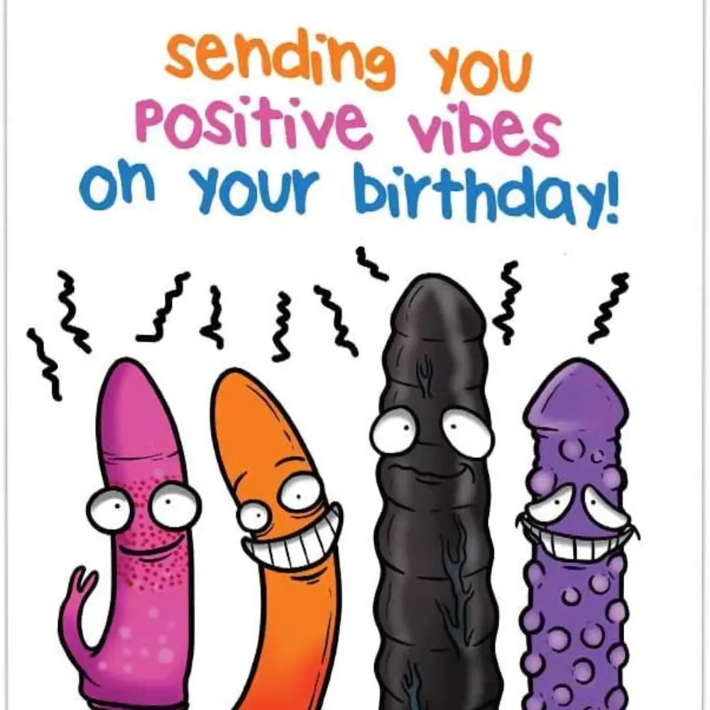 Birthday Card for That One Friend Who ‘Loves’ Positive Vibes - LimaLima Edition