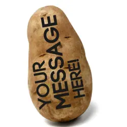 Custom Message Potato – Because Greeting Cards Are Too Mainstream